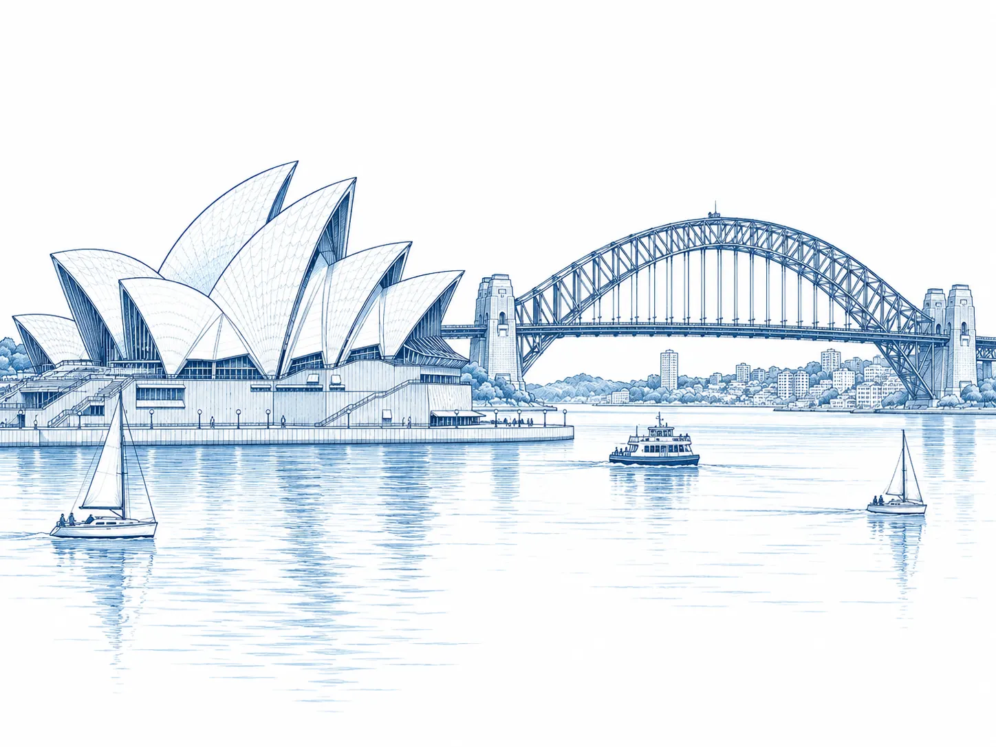 Sydney Harbour, host city of the International Astronautical Congress 2025.